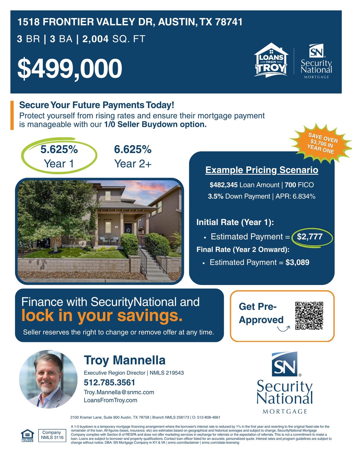 1518 Frontier Valley DR, Austin, TX 78741