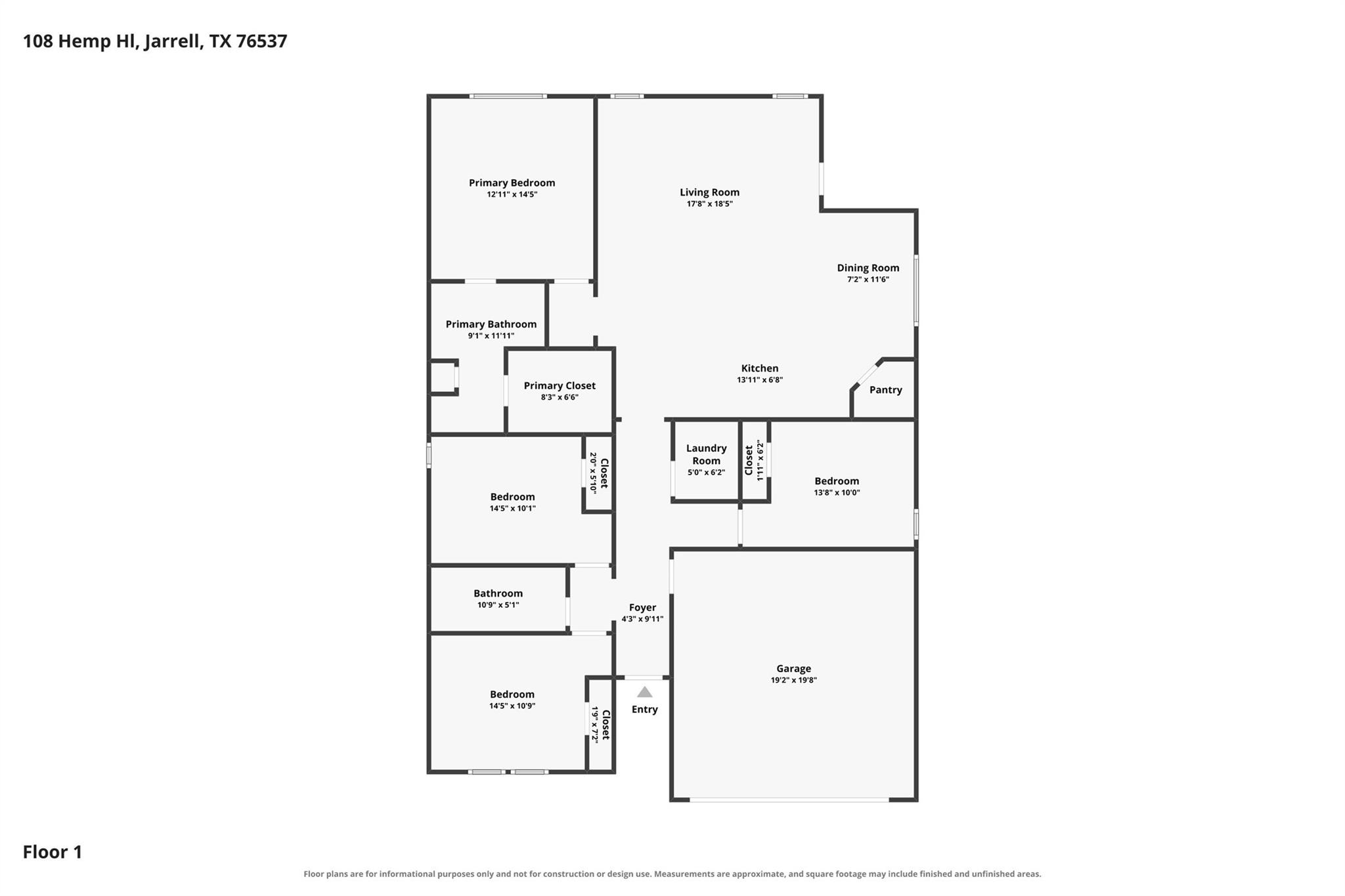 108 Hemp HL, Jarrell, TX 76537