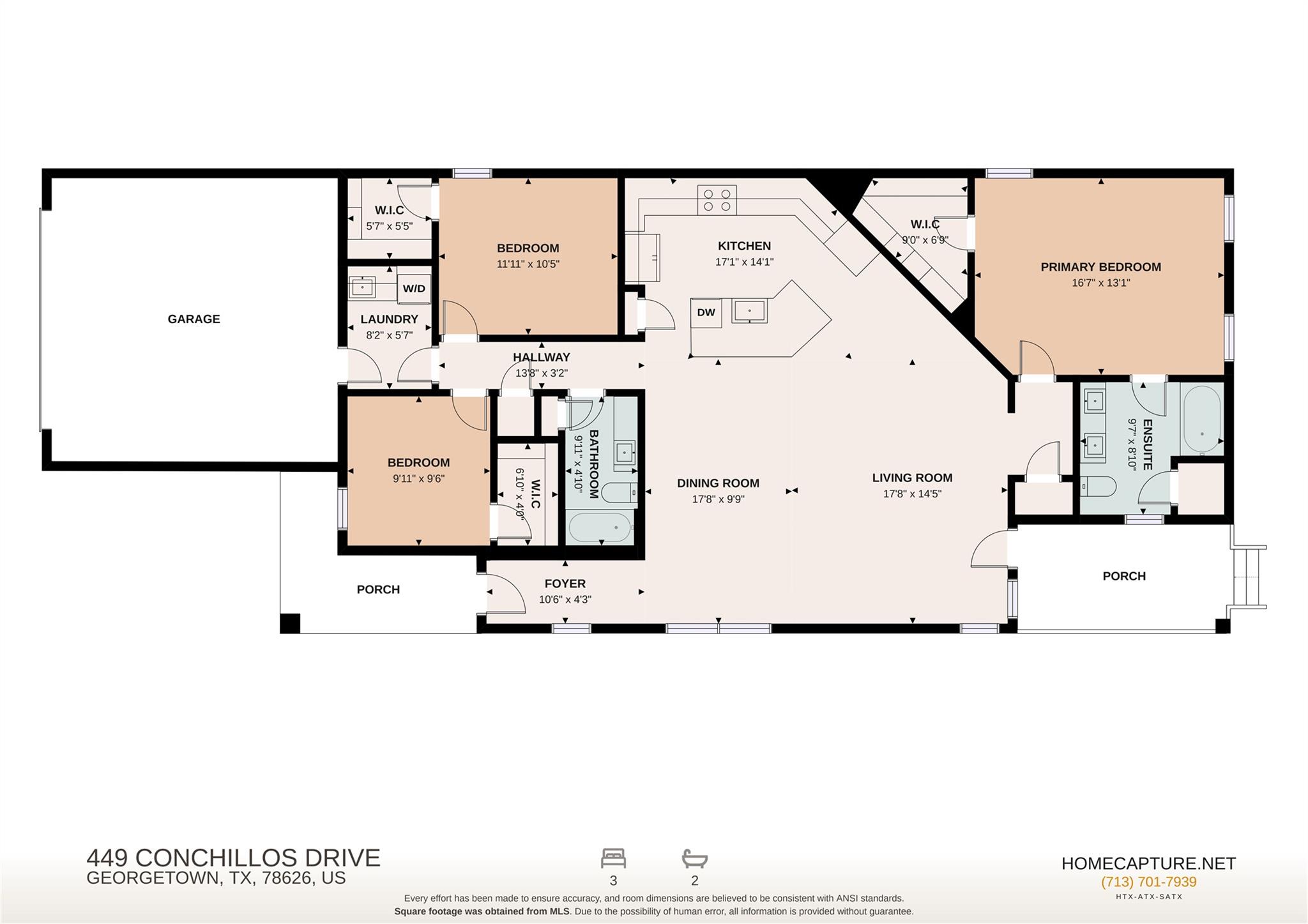 449 Conchillos DR, Georgetown, TX 78626