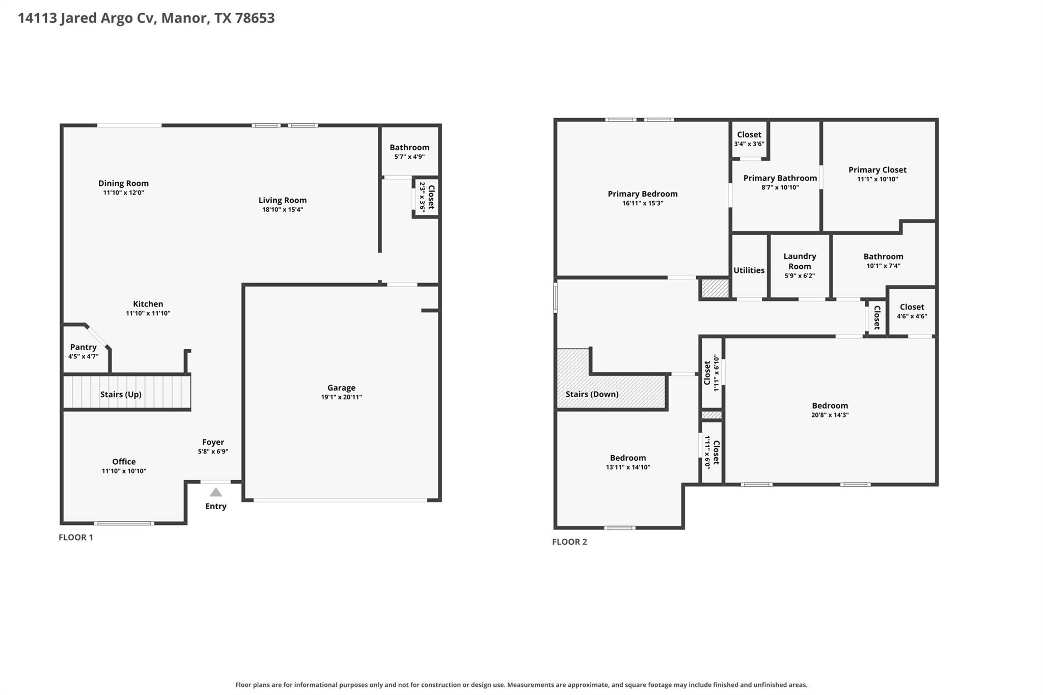 14113 Jared Argo CV, Manor, TX 78653