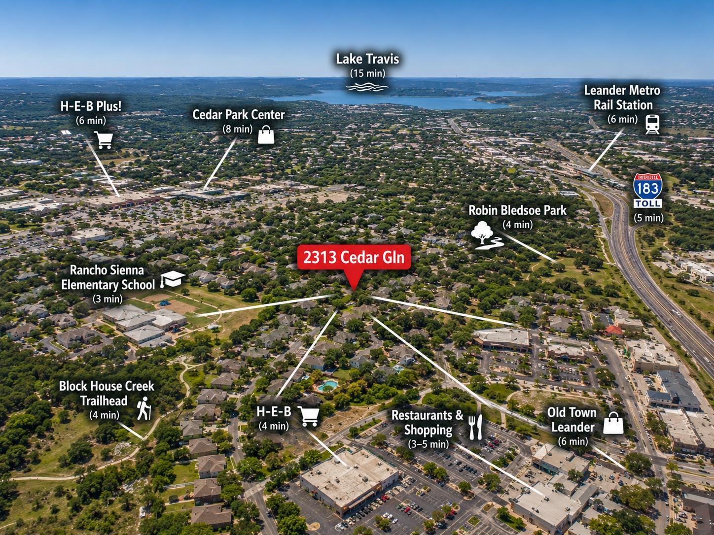 2313 Cedar GLN, Leander, TX 78645