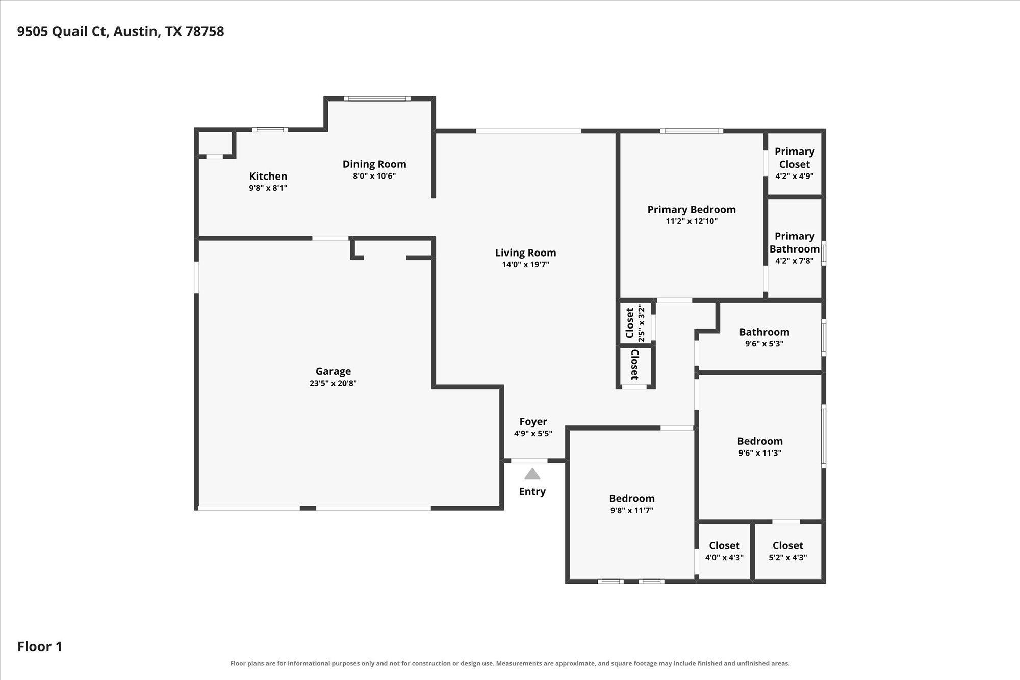 9505 Quail CT, Austin, TX 78758