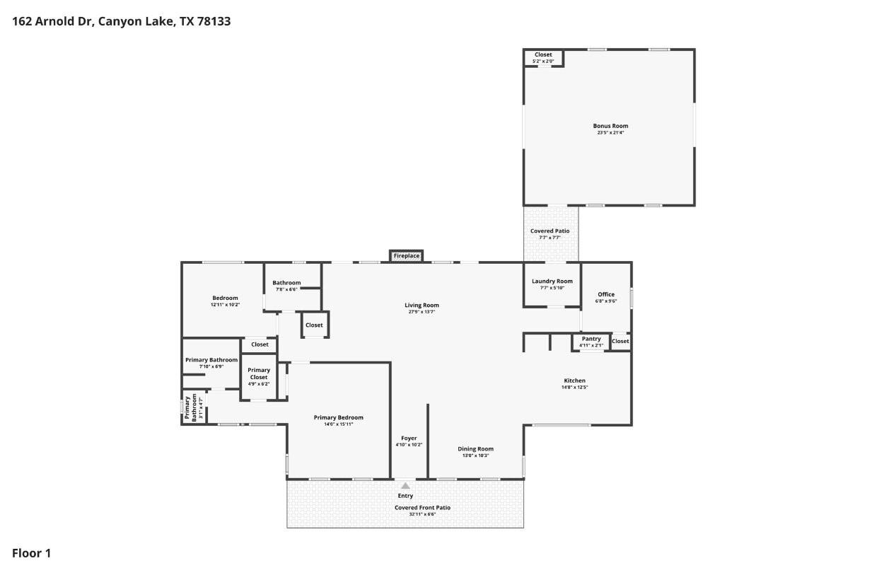 162 Arnold DR, Canyon Lake, TX 78133