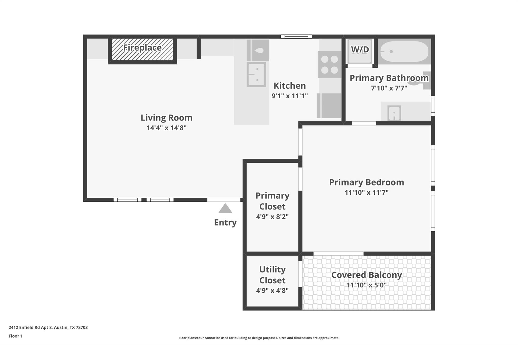 2412 Enfield RD #8, Austin, TX 78703