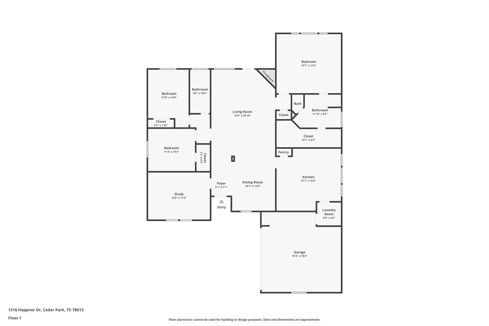 1216 Heppner DR, Cedar Park, TX 78613