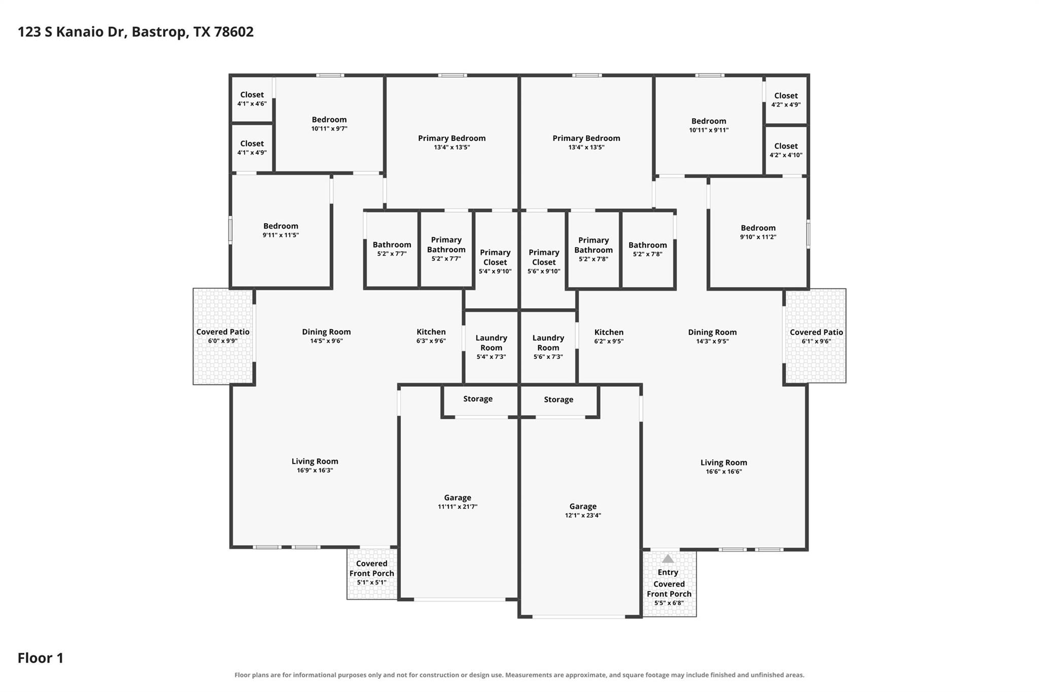 123 S Kanaio DR #A & B, Bastrop, TX 78602