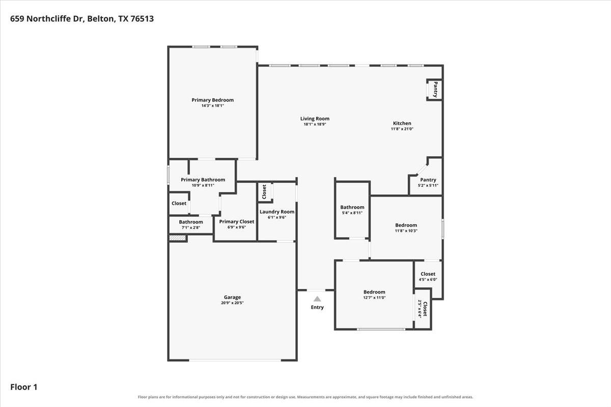 659 Northcliffe DR, Belton, TX 76513