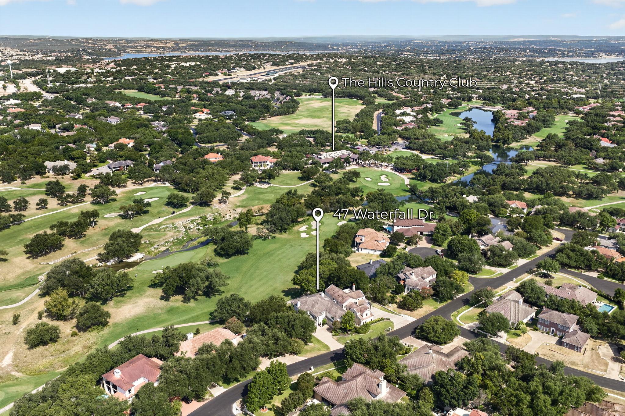 47 Waterfall DR, The Hills, TX 78738