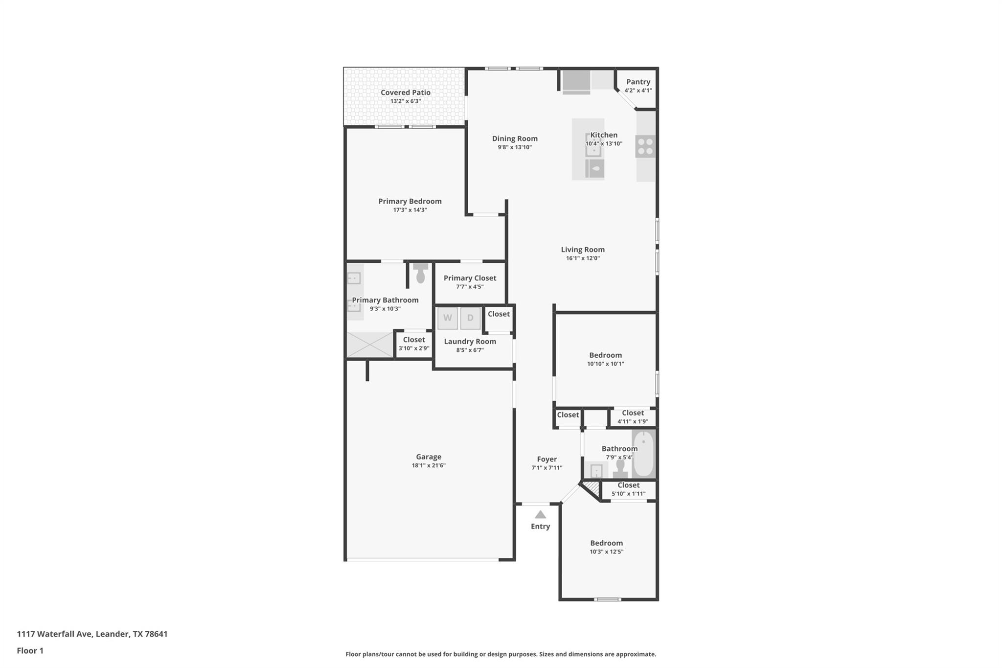 1117 Waterfall Ave, Leander, TX 78641