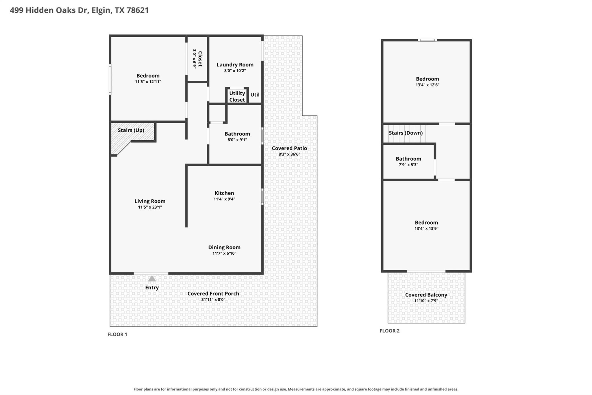 499 Hidden Oaks DR, Elgin, TX 78621