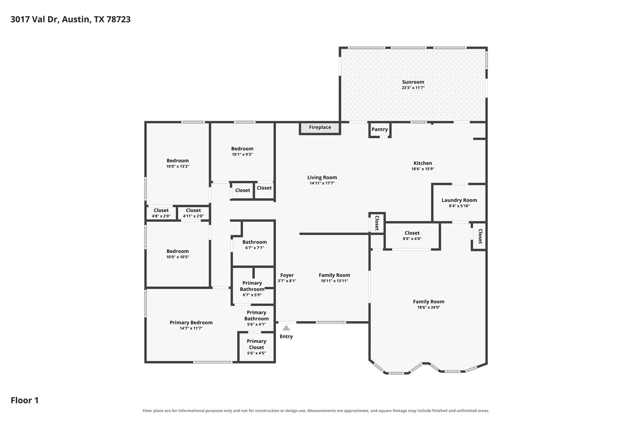 3017 Val DR, Austin, TX 78723