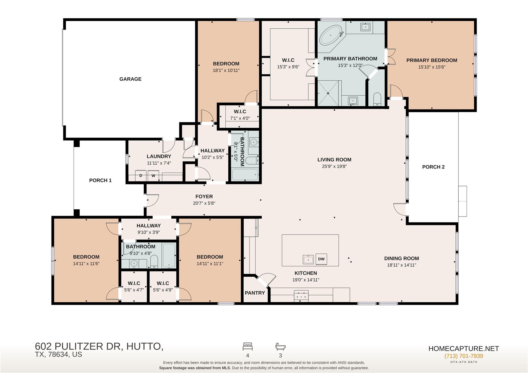 602 Pulitzer DR, Hutto, TX 78634