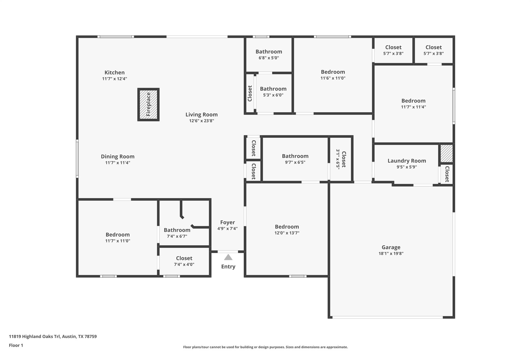 11819 Highland Oaks TRL, Austin, TX 78759