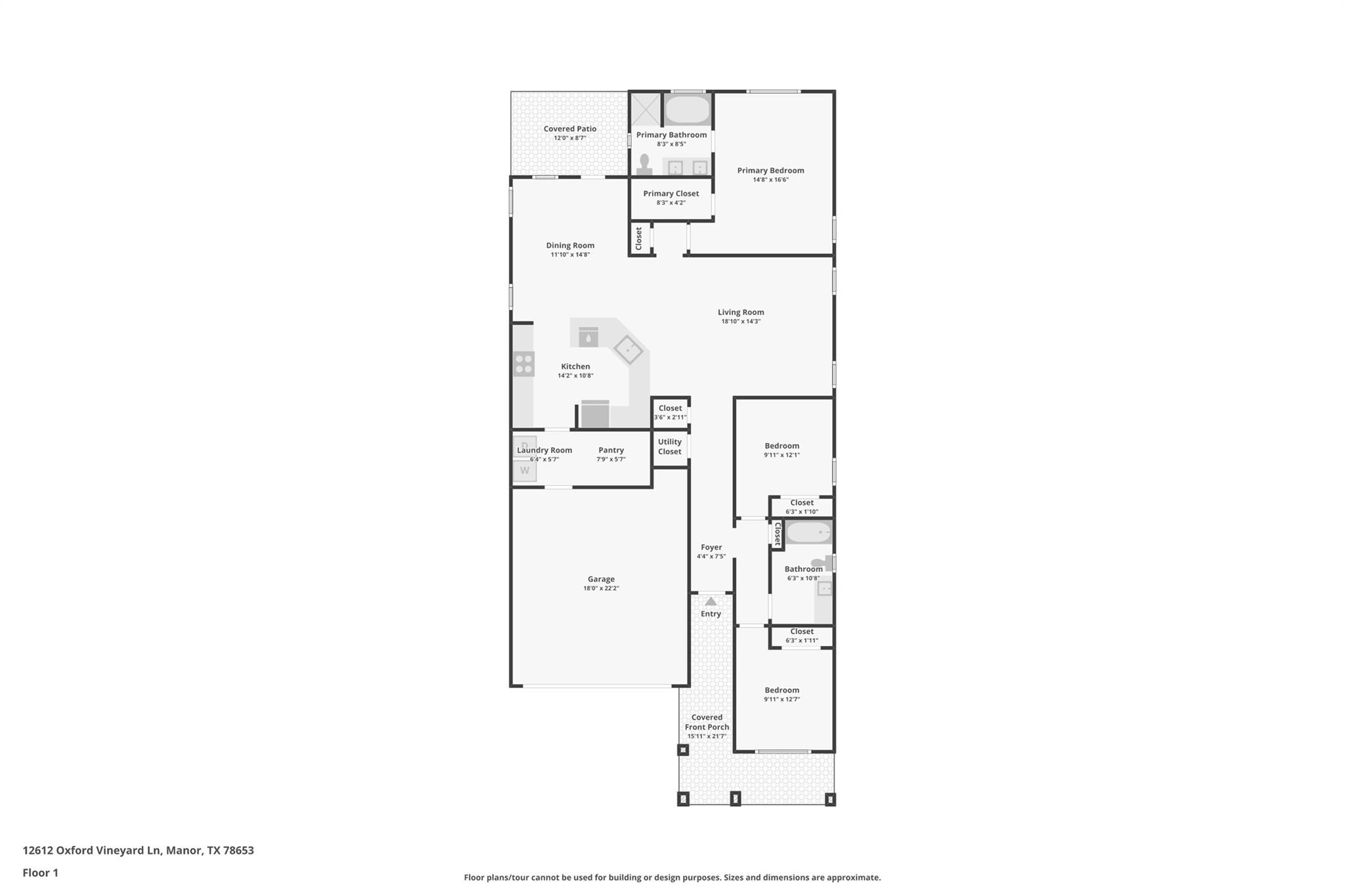 12612 Oxford Vineyard LN, Manor, TX 78653