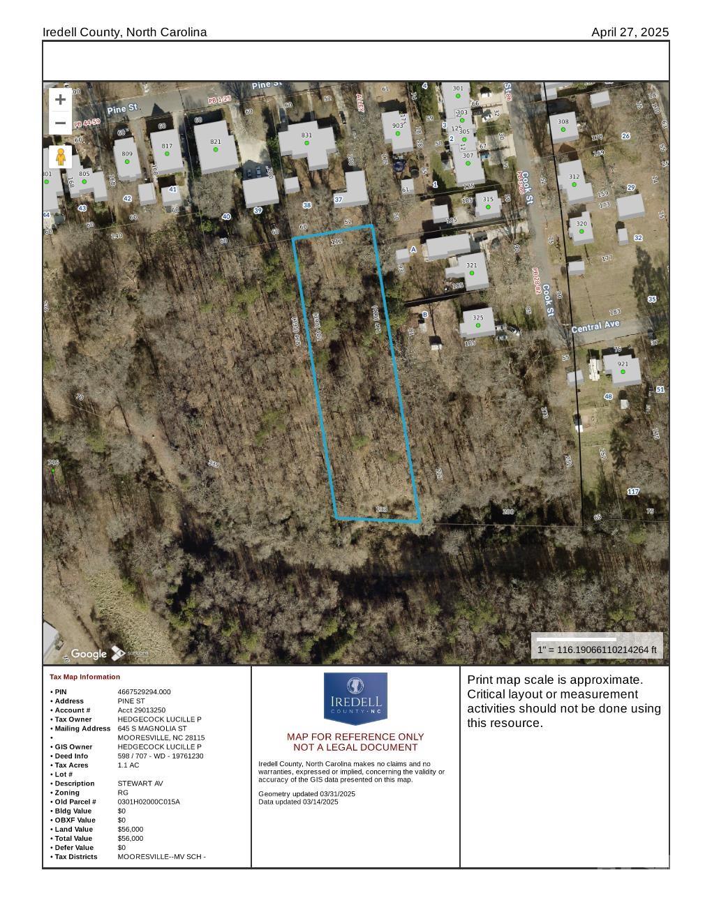 0 Pine St, Mooresville, NC 28115