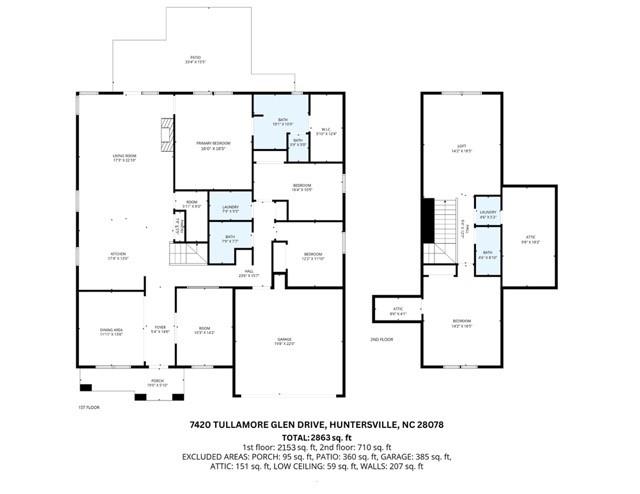 7420 Tullamore Glen, Huntersville, NC 28078