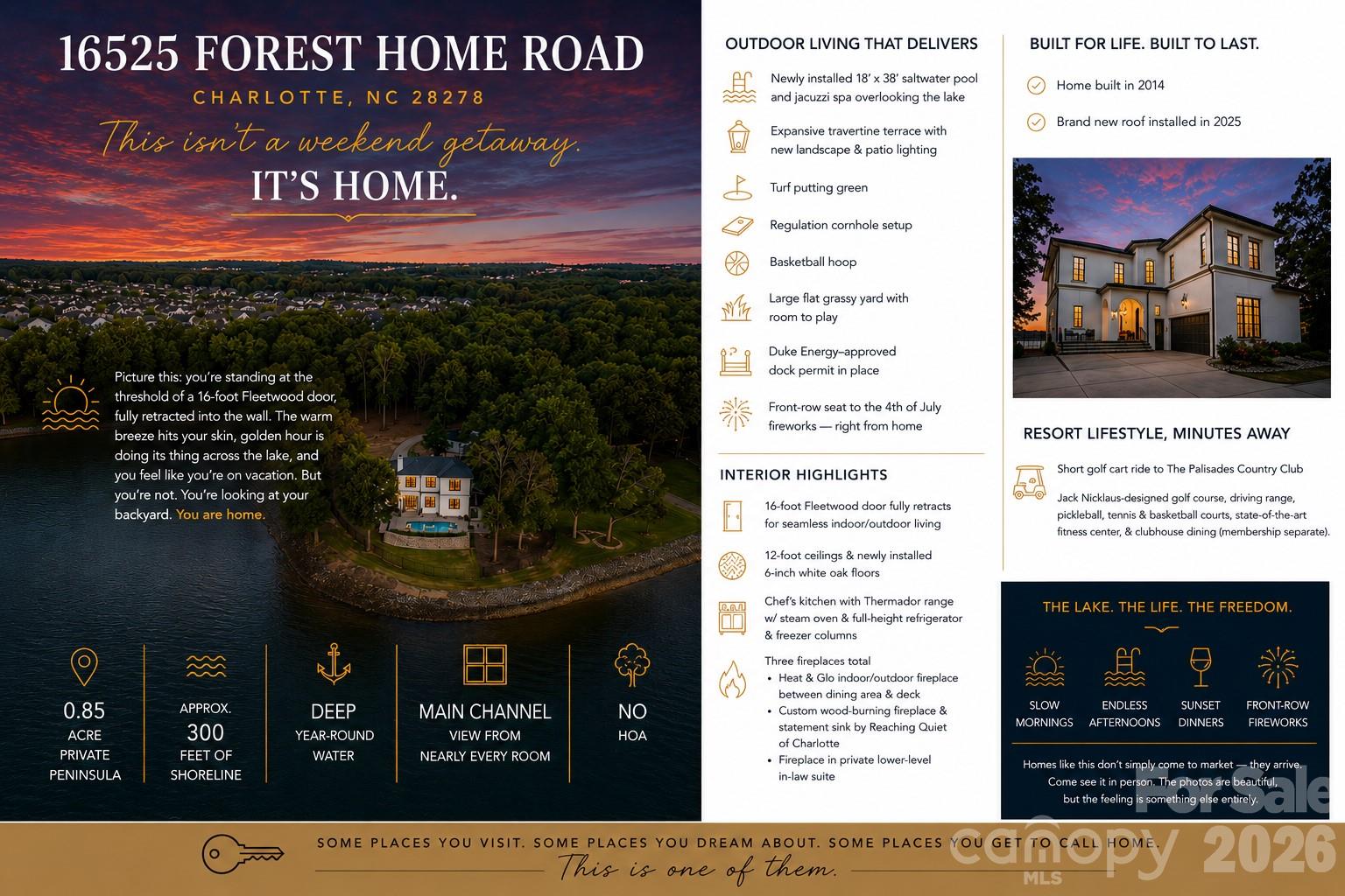 16525 Forest Home Rd, Charlotte, NC 28278
