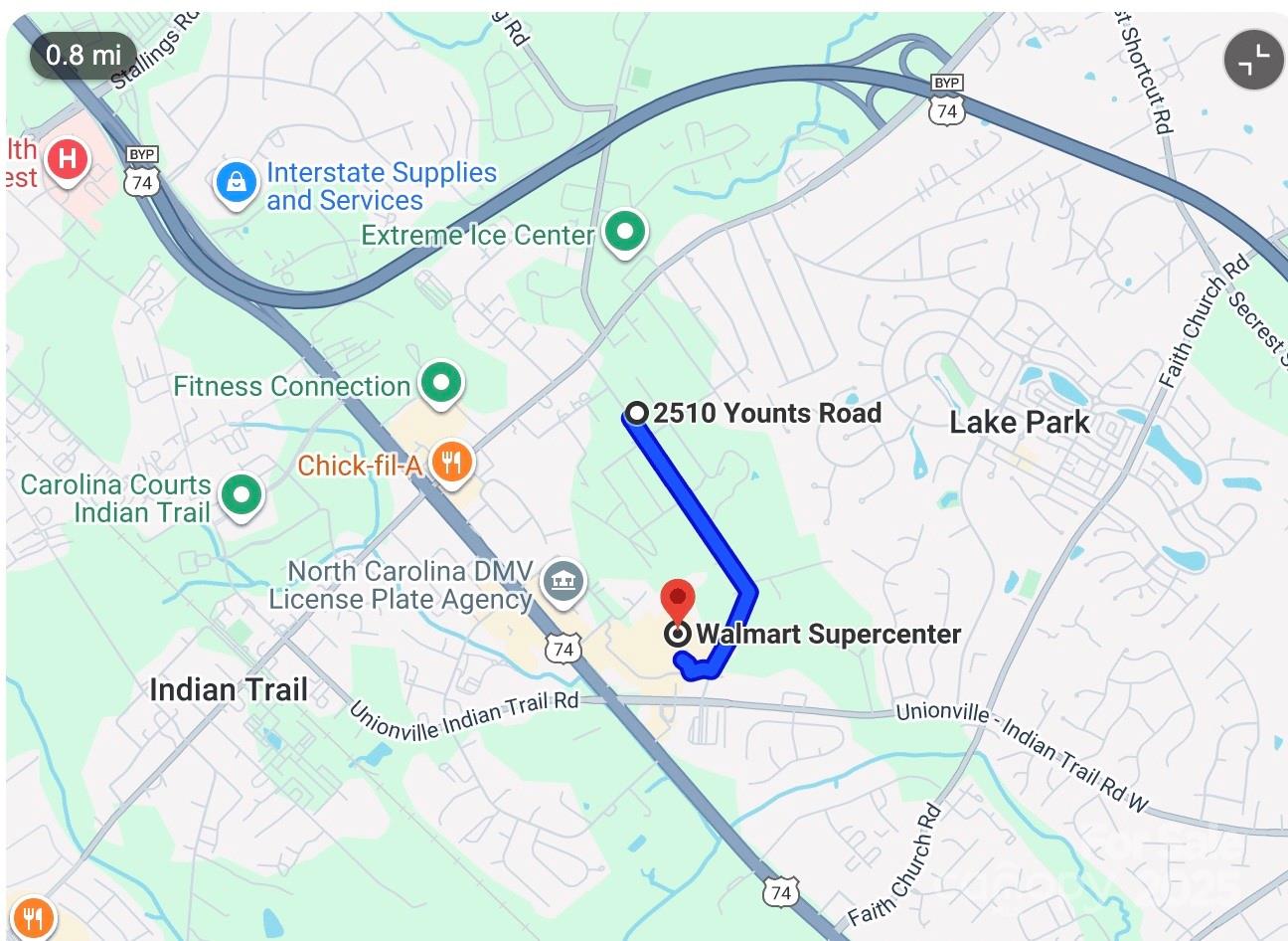 2510 Younts Rd, Indian Trail, NC 28079