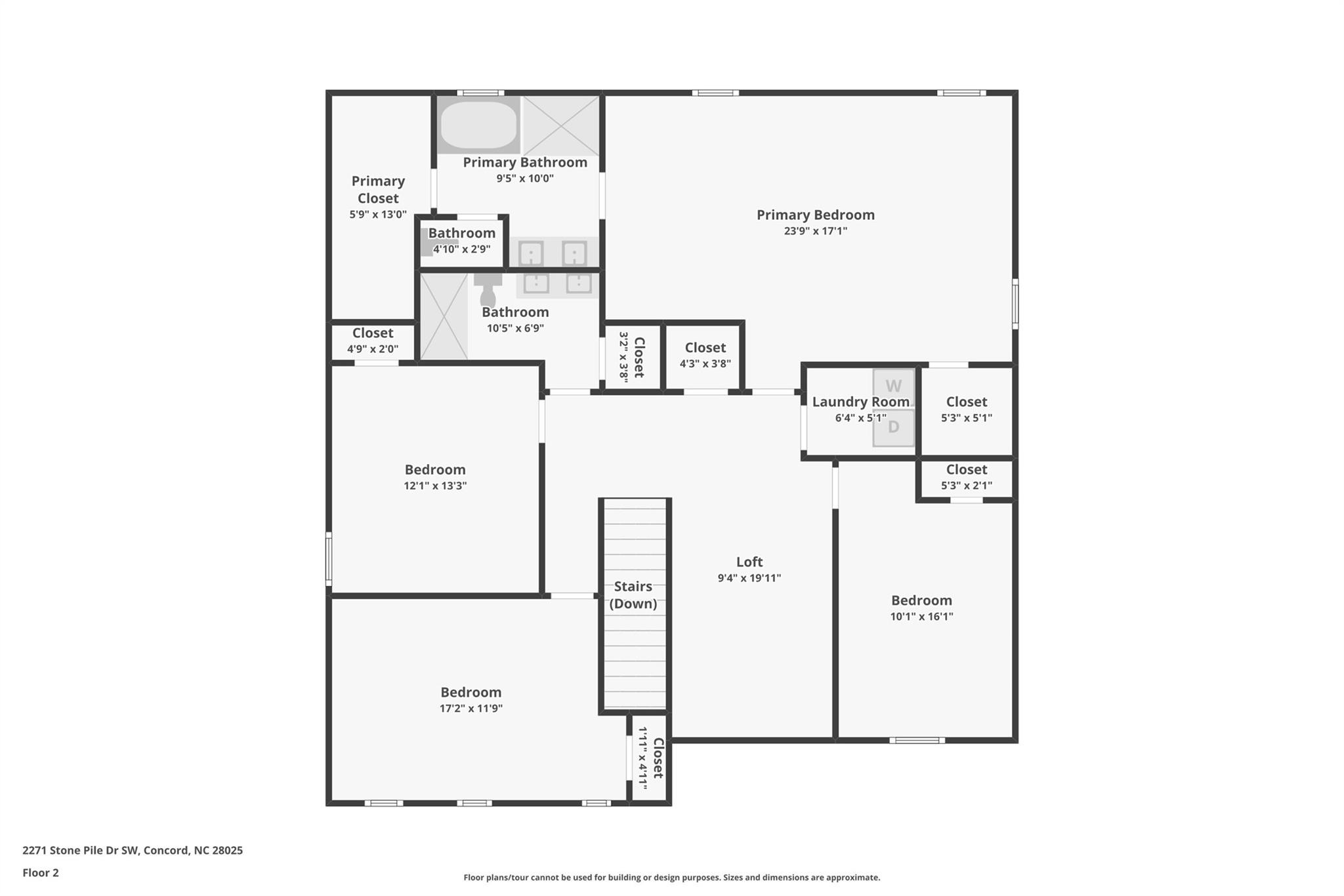 2271 Stone Pile Dr SW, Concord, NC 28025