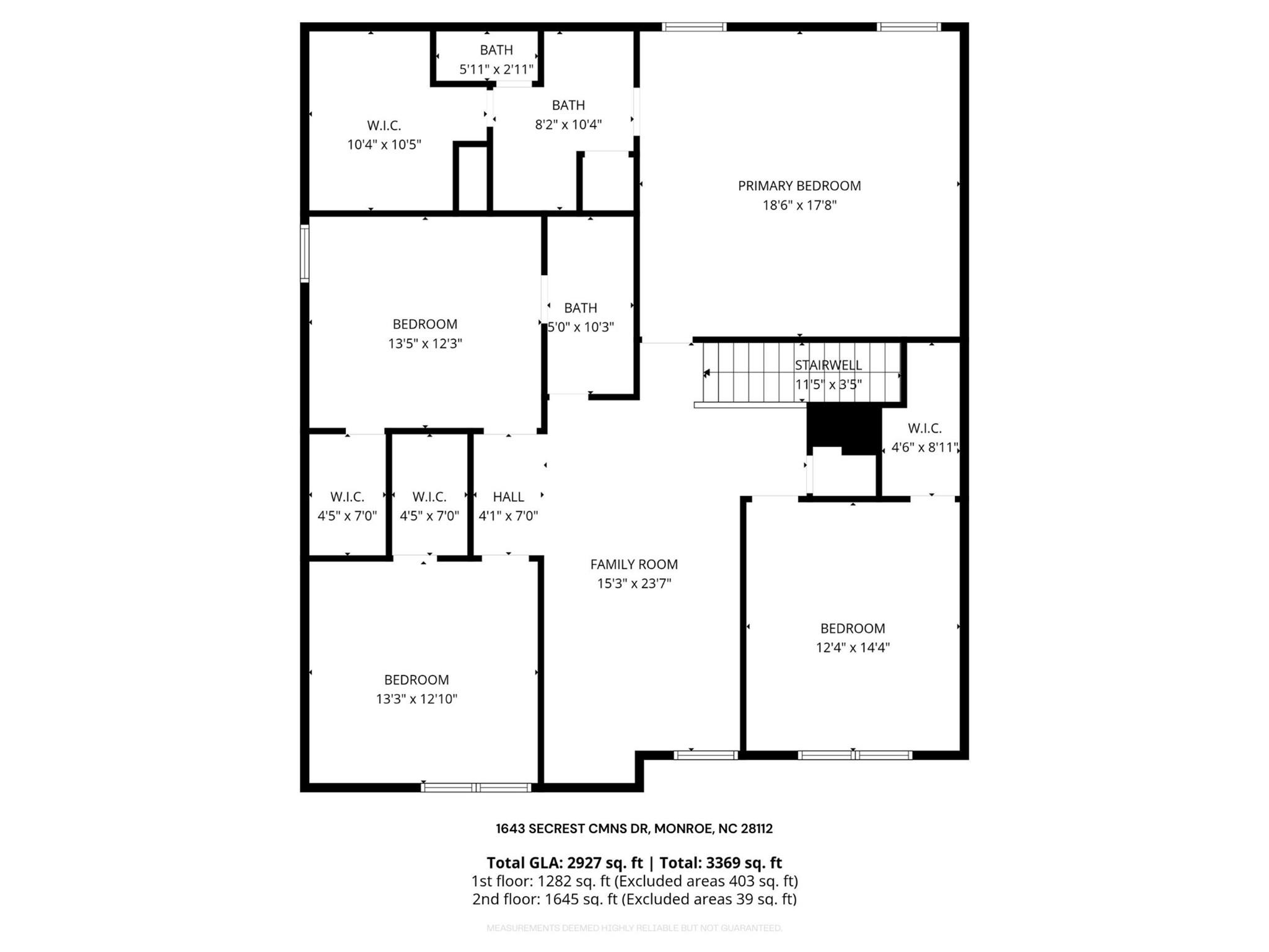 1643 Secrest Commons Dr, Monroe, NC 28112