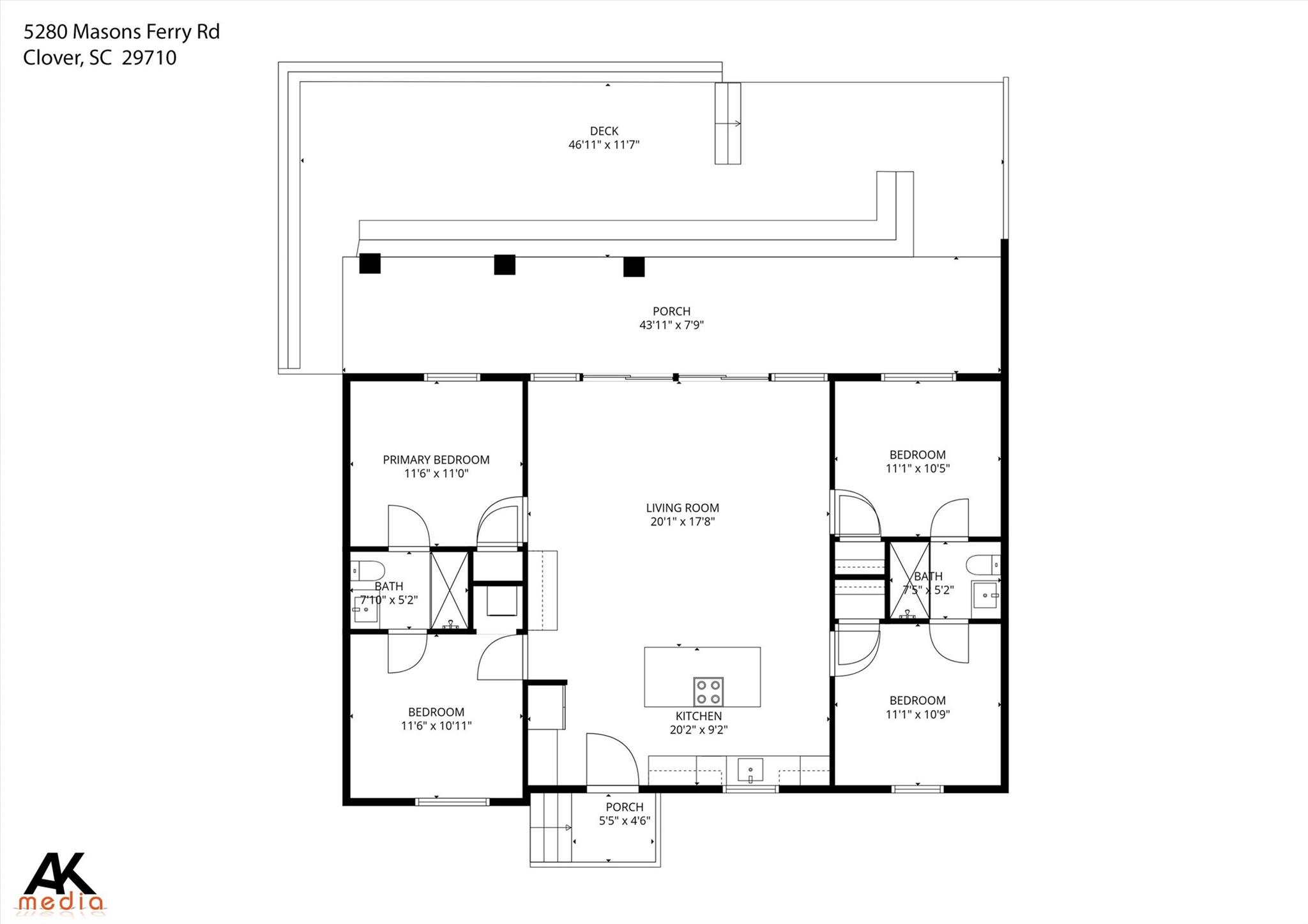 5280 Masons Ferry Rd, Clover, SC 29710