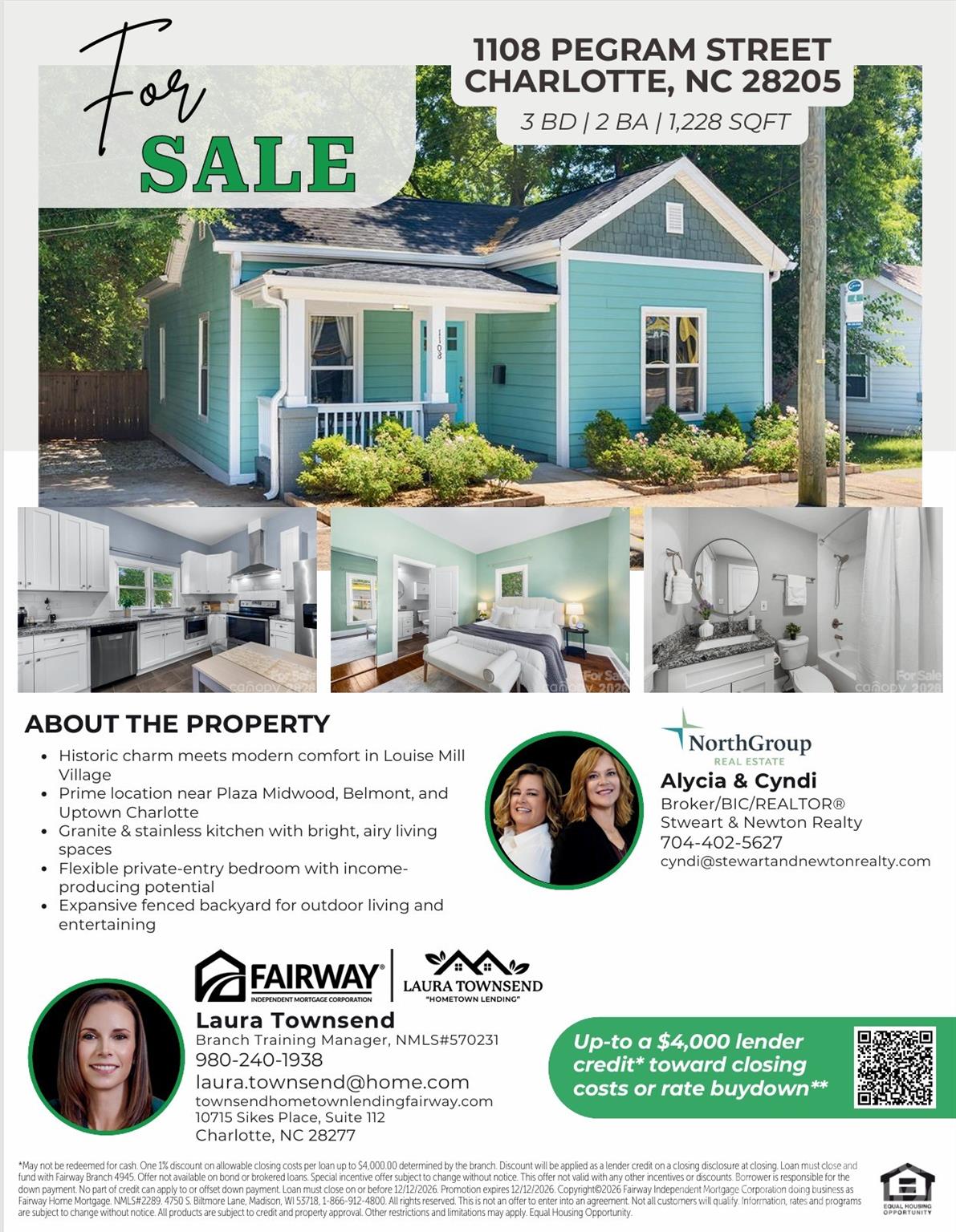 1108 Pegram St, Charlotte, NC 28205