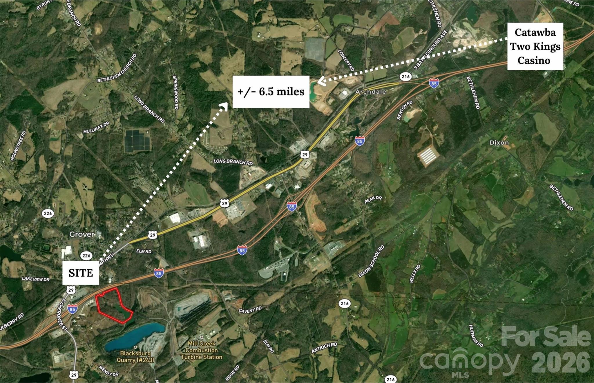 NA Mill Creek Rd, Blacksburg, SC 29702