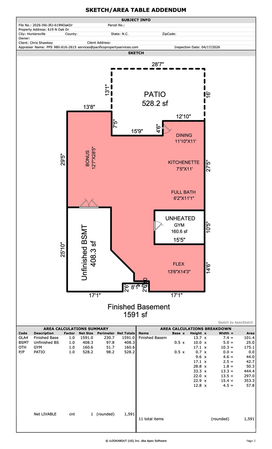 619 N Oak Dr, Huntersville, NC 28078