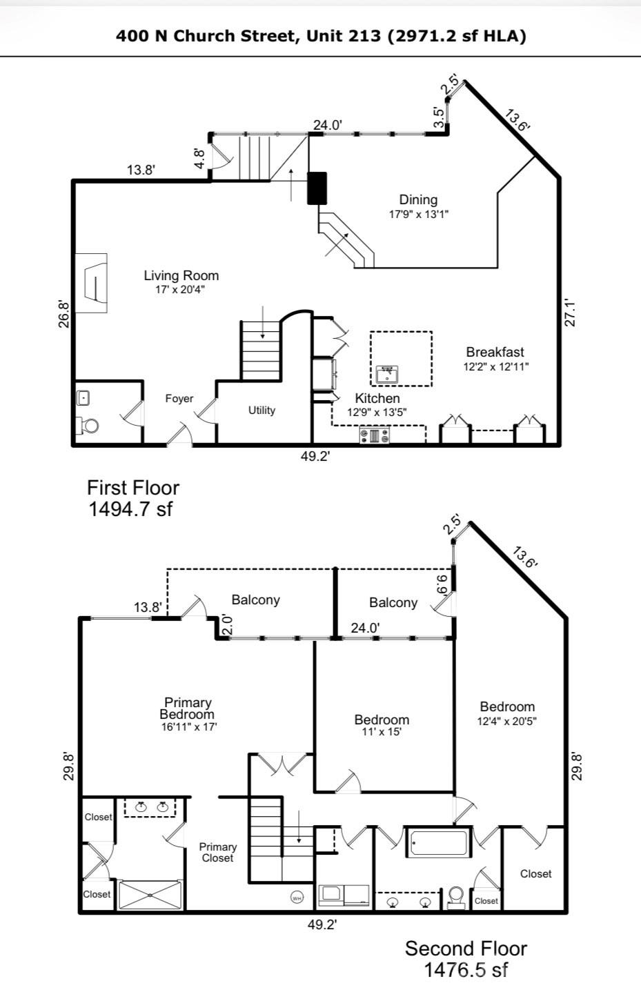 400 N Church St #213, Charlotte, NC 28202