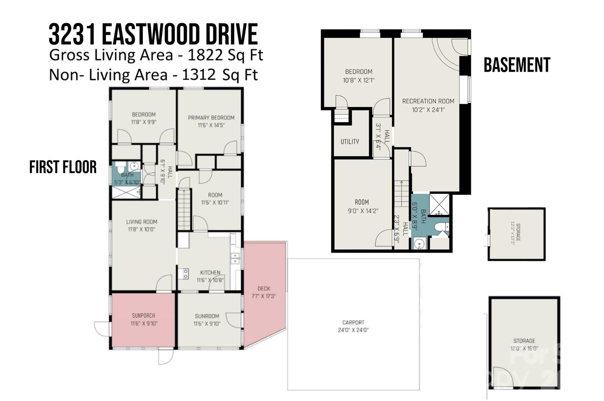 3231 Eastwood Dr, Charlotte, NC 28205