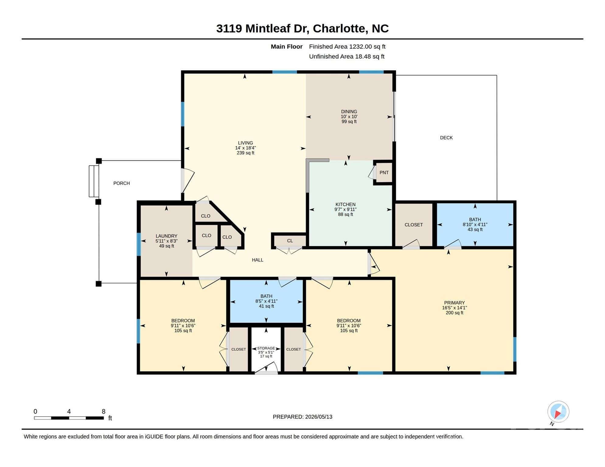 3119 Mintleaf Dr, Charlotte, NC 28269