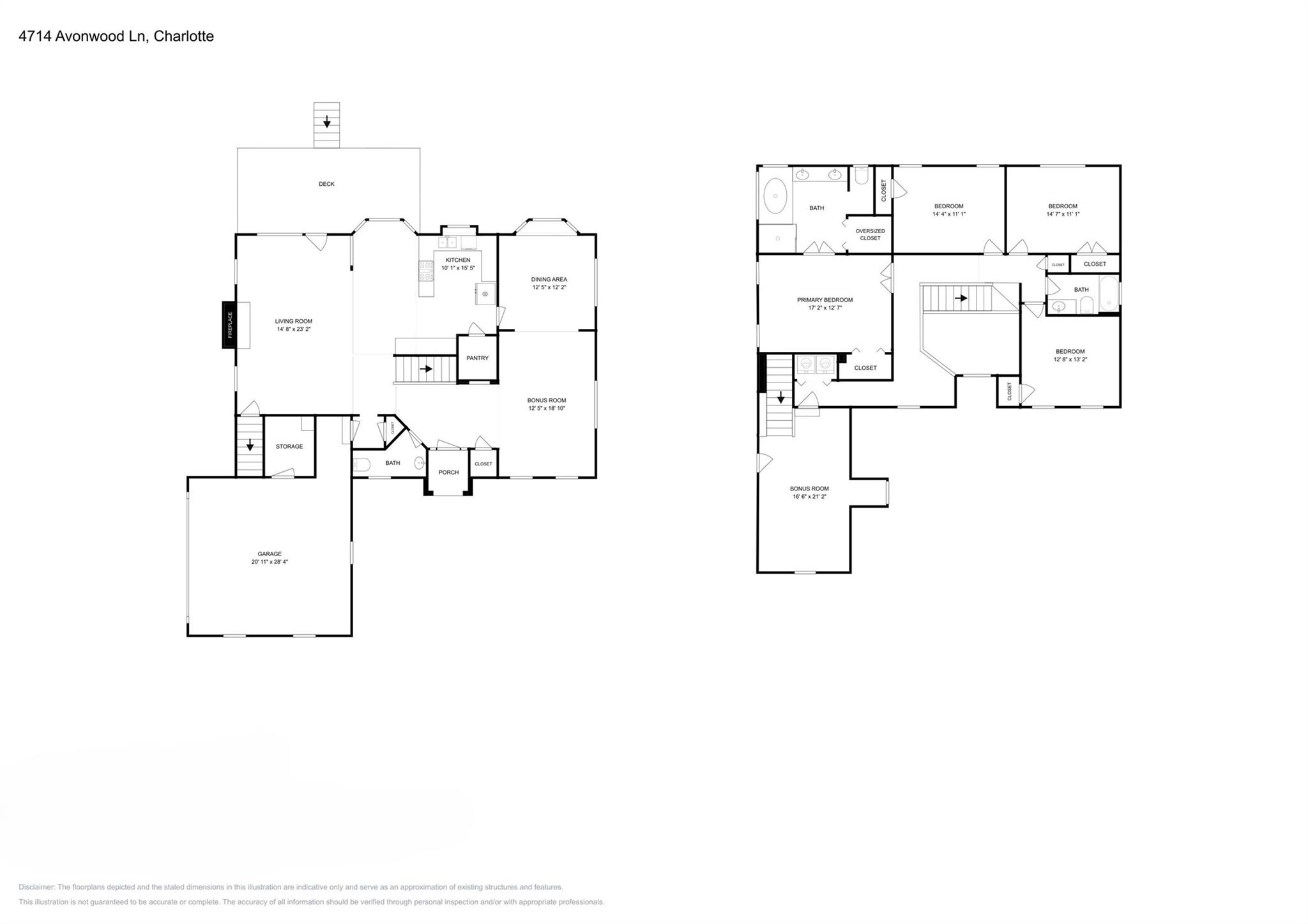 4714 Avonwood Ln, Charlotte, NC 28270