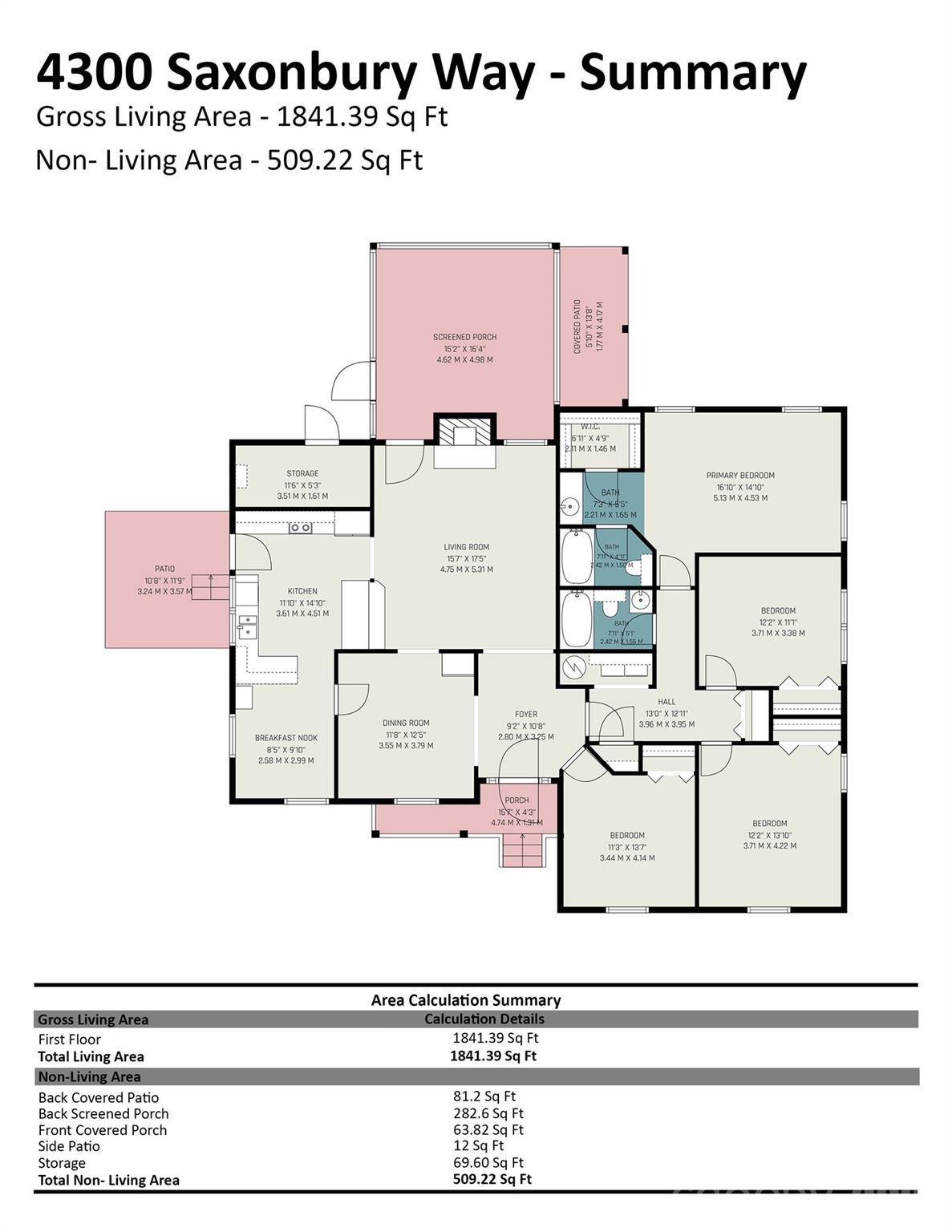 4300 Saxonbury Way, Charlotte, NC 28269