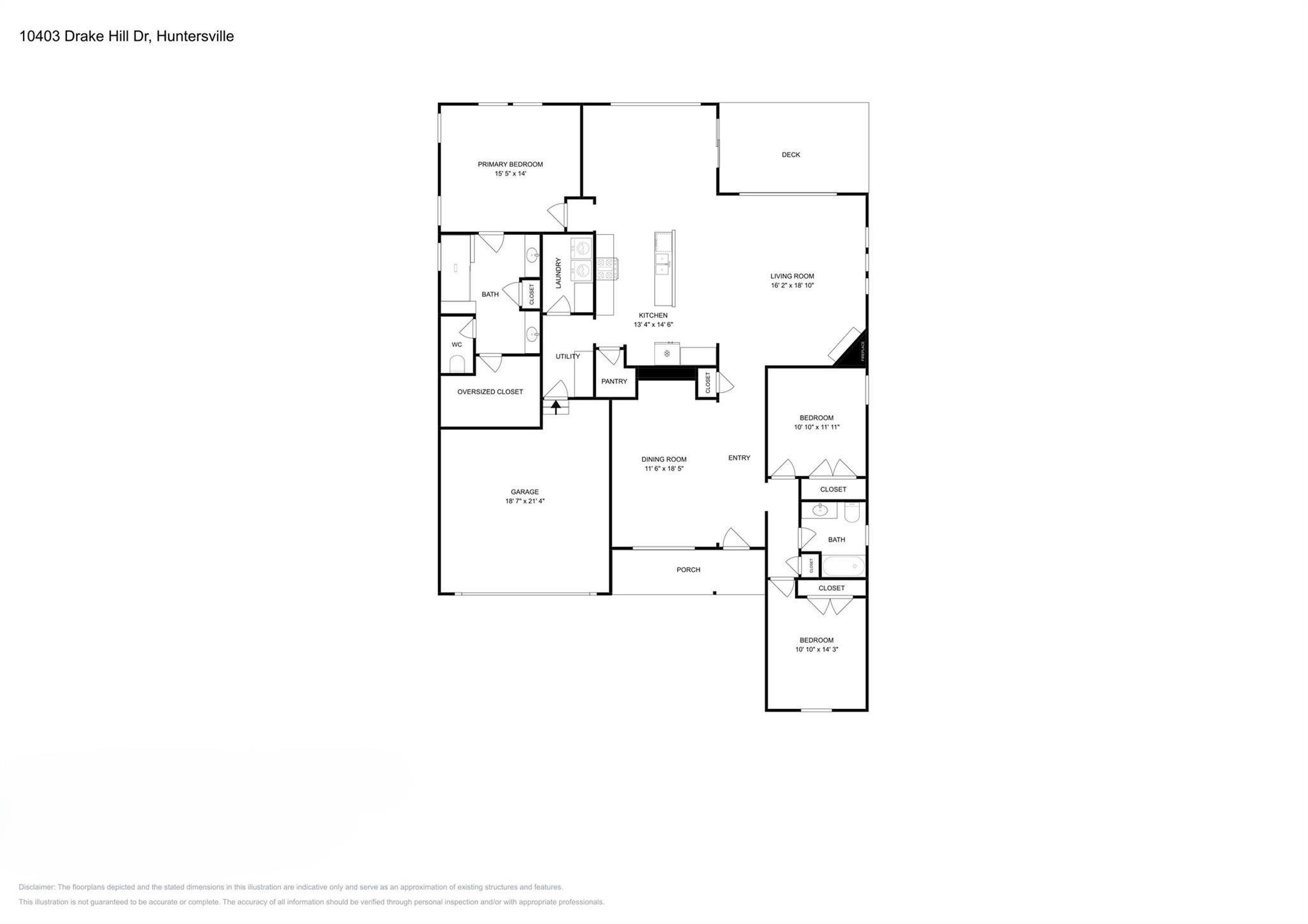 10403 Drake Hill Dr, Huntersville, NC 28078