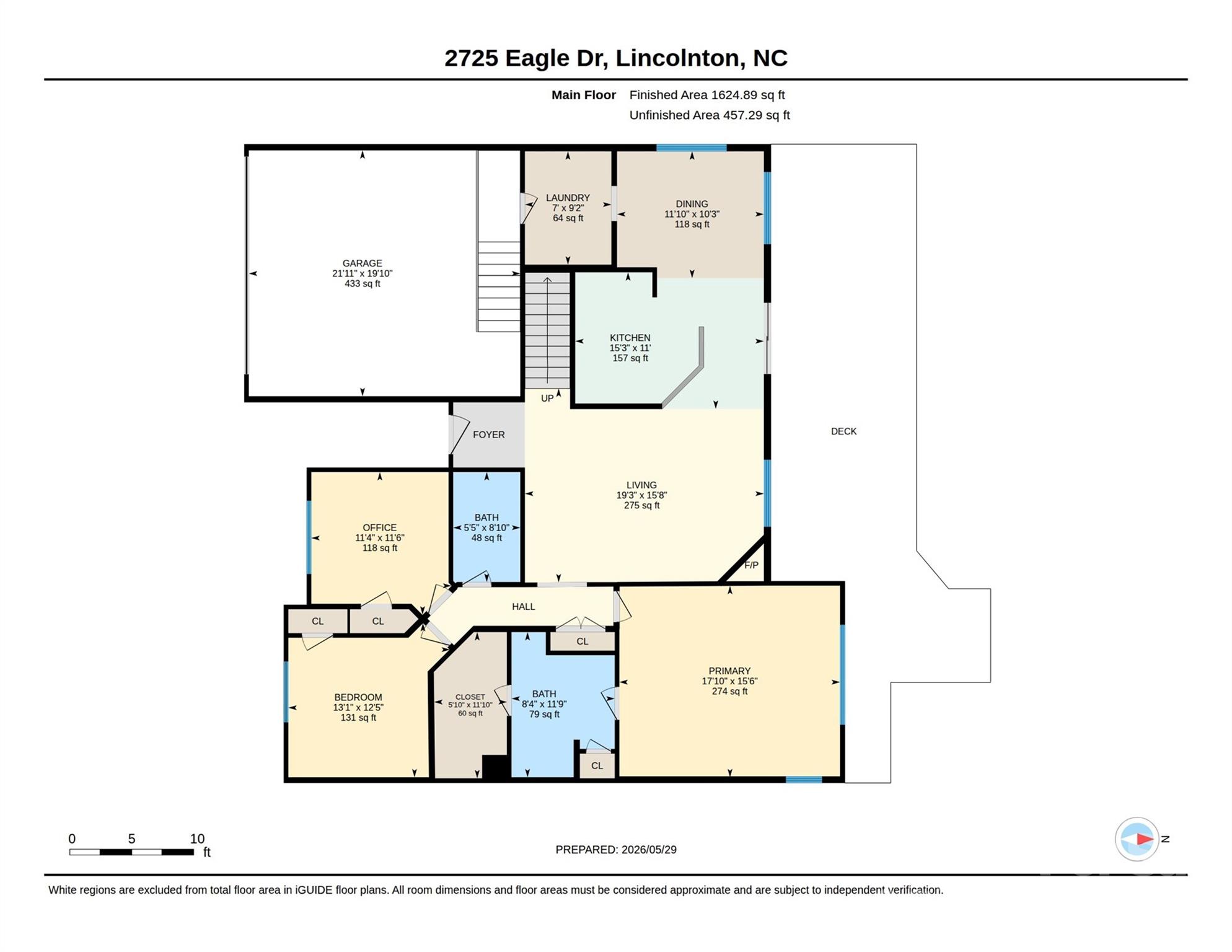 2725 Eagle Dr, Lincolnton, NC 28092