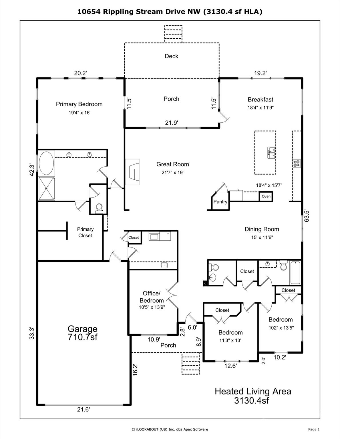 10654 Rippling Stream Dr NW, Concord, NC 28027
