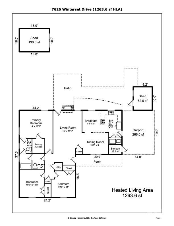 7626 Winterset Dr, Charlotte, NC 28270