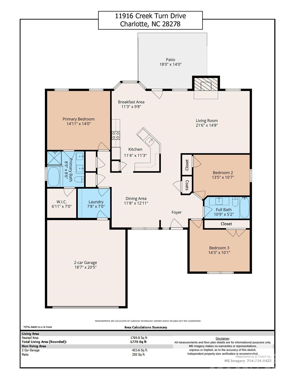 11916 Creek Turn Dr, Charlotte, NC 28278