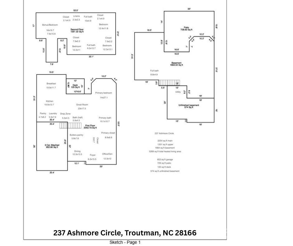 237 Ashmore Cir, Troutman, NC 28166