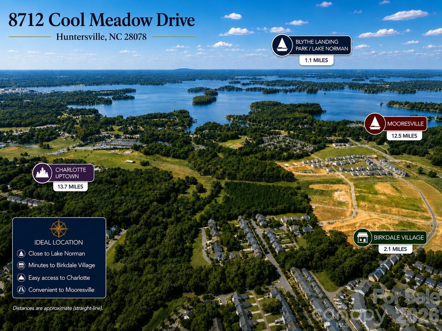 8712 Cool Meadow Dr, Huntersville, NC 28078