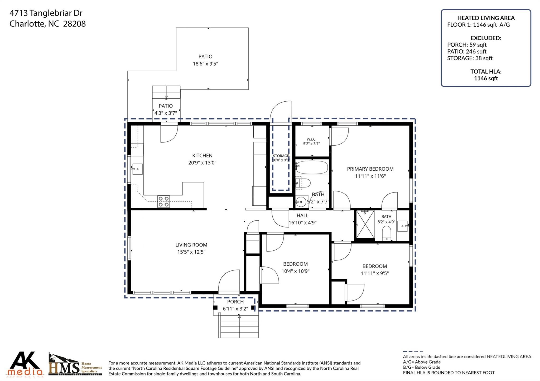 4713 Tanglebriar Dr, Charlotte, NC 28208