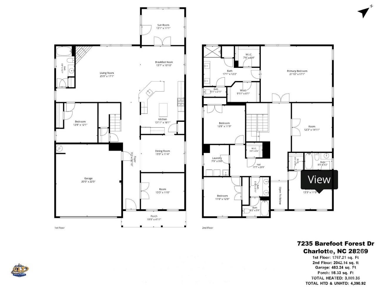 7235 Barefoot Forest Dr, Charlotte, NC 28269