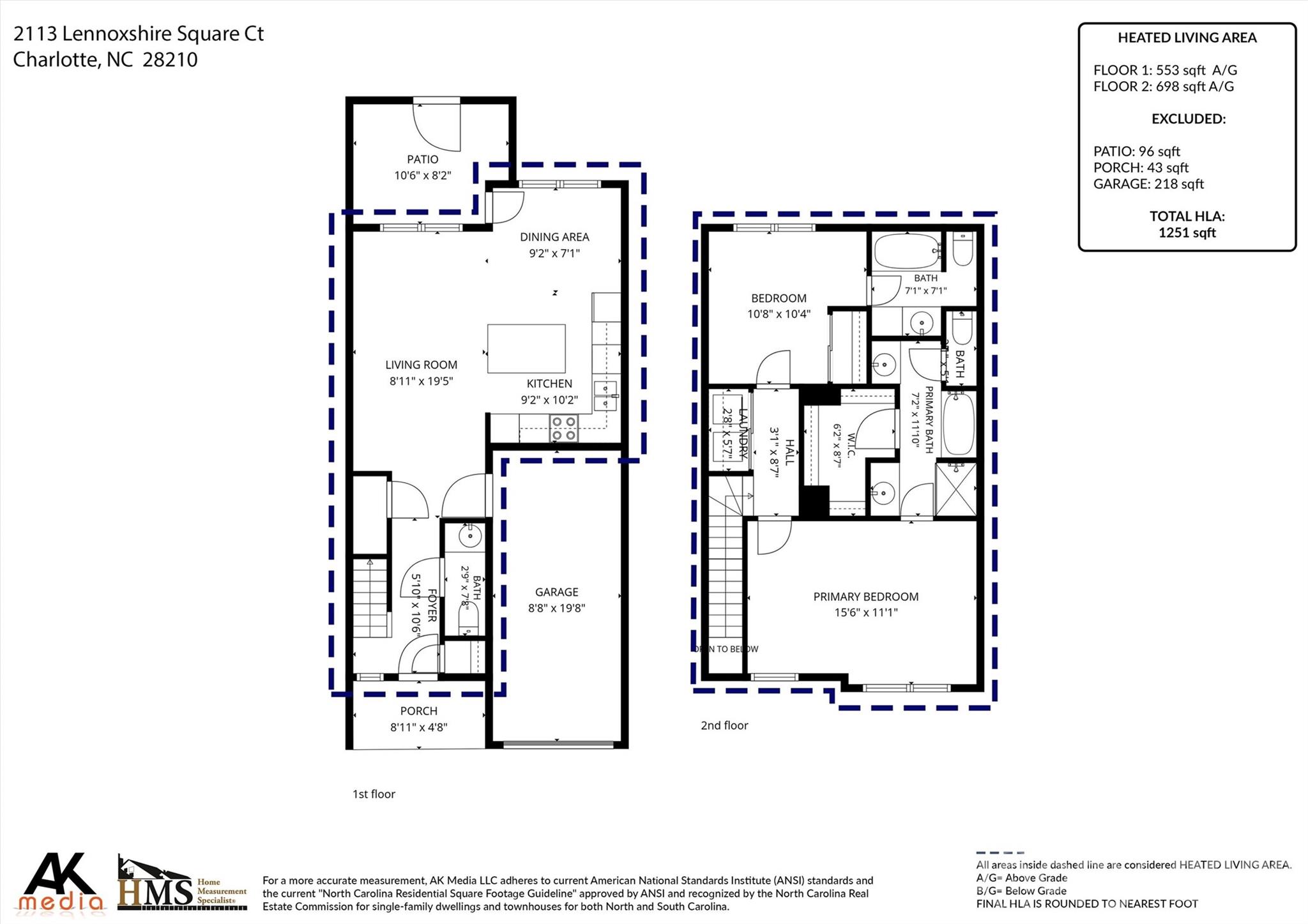 2113 Lennoxshire Square Ct, Charlotte, NC 28210