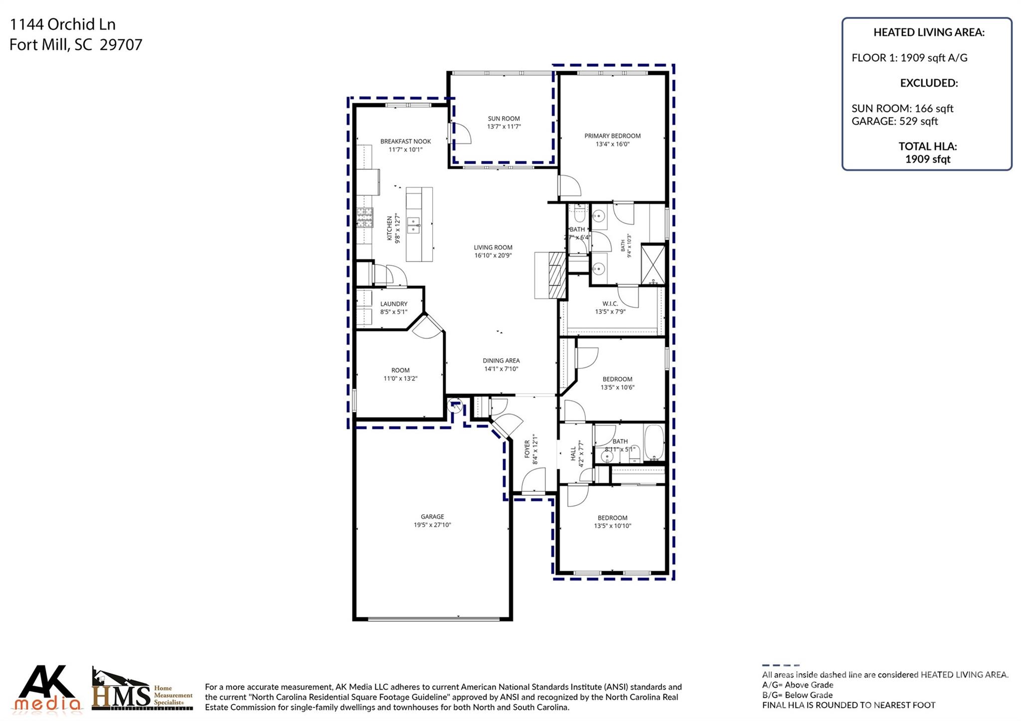 1044 Orchid Ln, Fort Mill, SC 29707