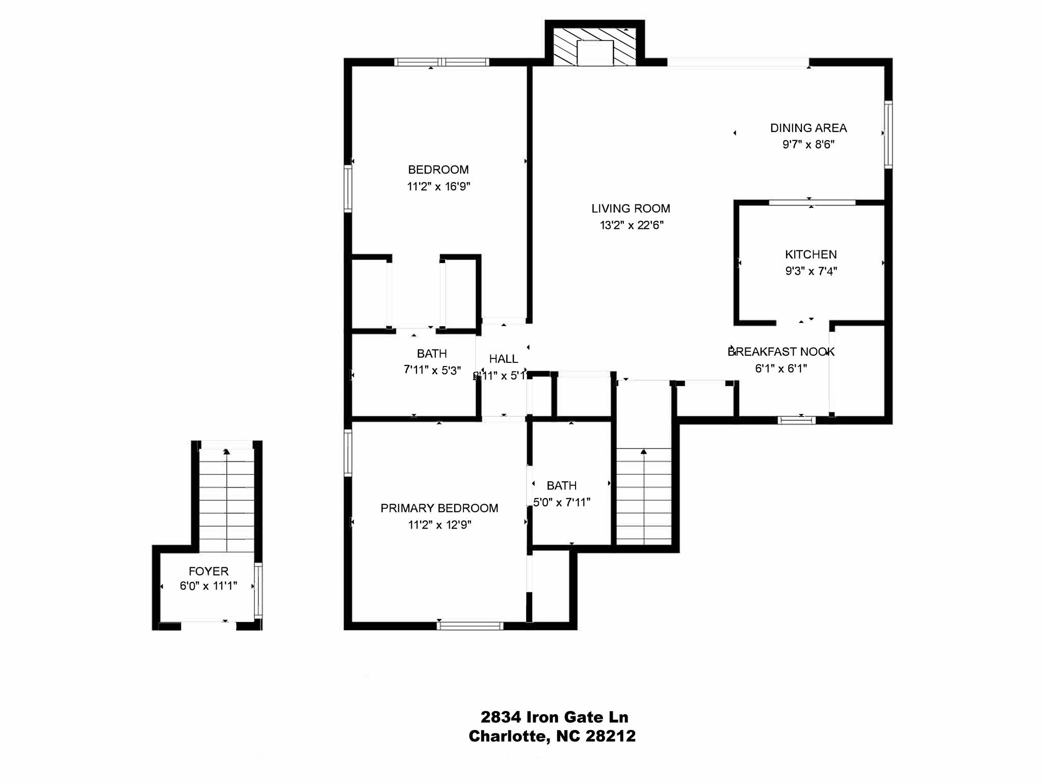 2834 Iron Gate Ln, Charlotte, NC 28212