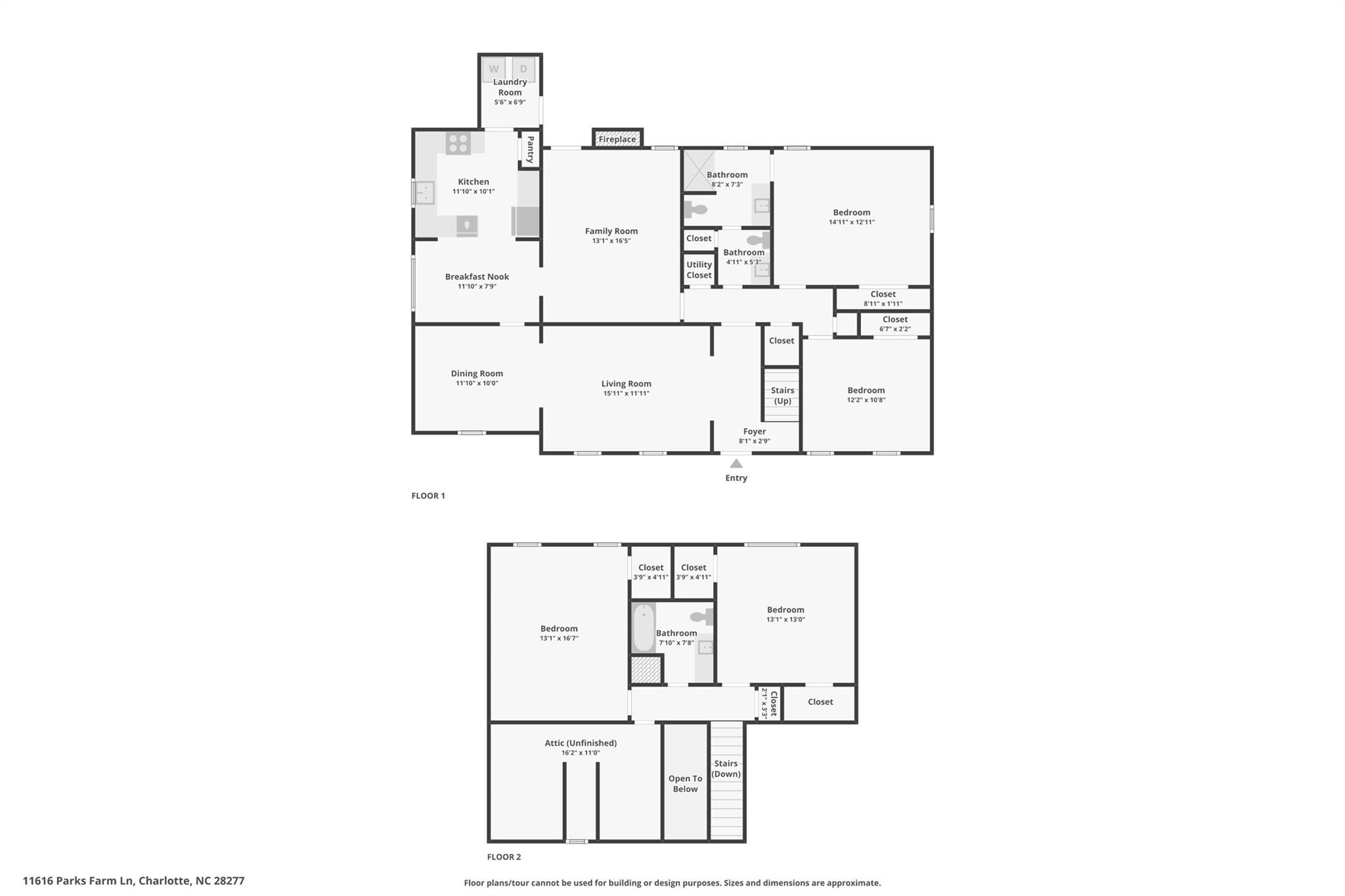 11616 Parks Farm Ln, Charlotte, NC 28277