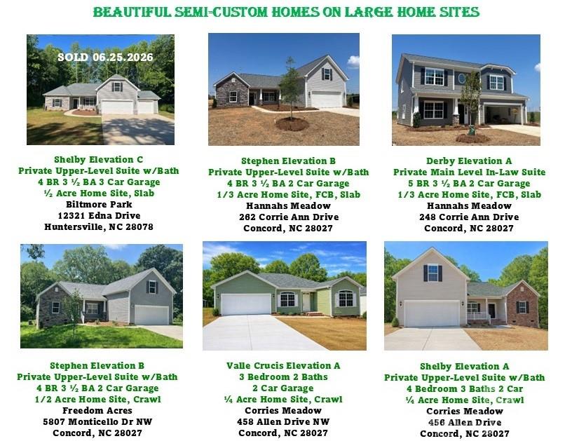 5807 Monticello Dr NW, Concord, NC 28027