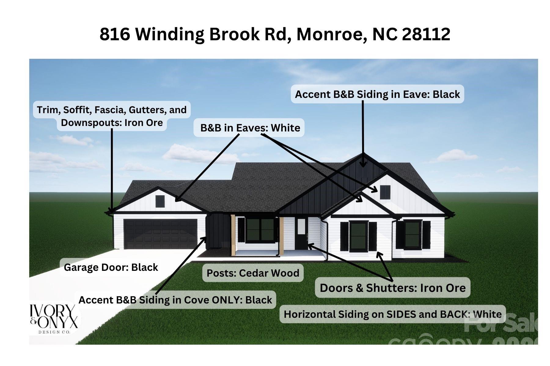 816 Winding Brook Rd, Monroe, NC 28112