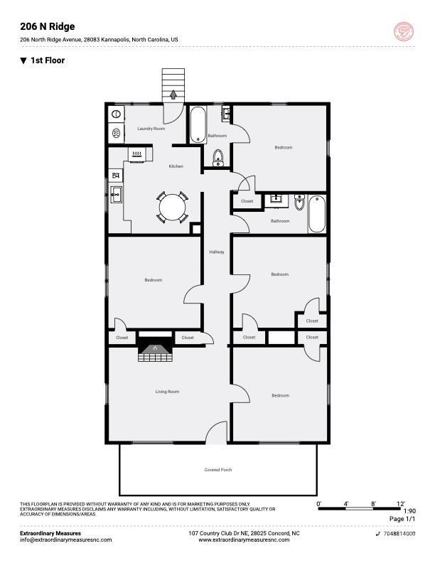206 N Ridge Ave, Kannapolis, NC 28083