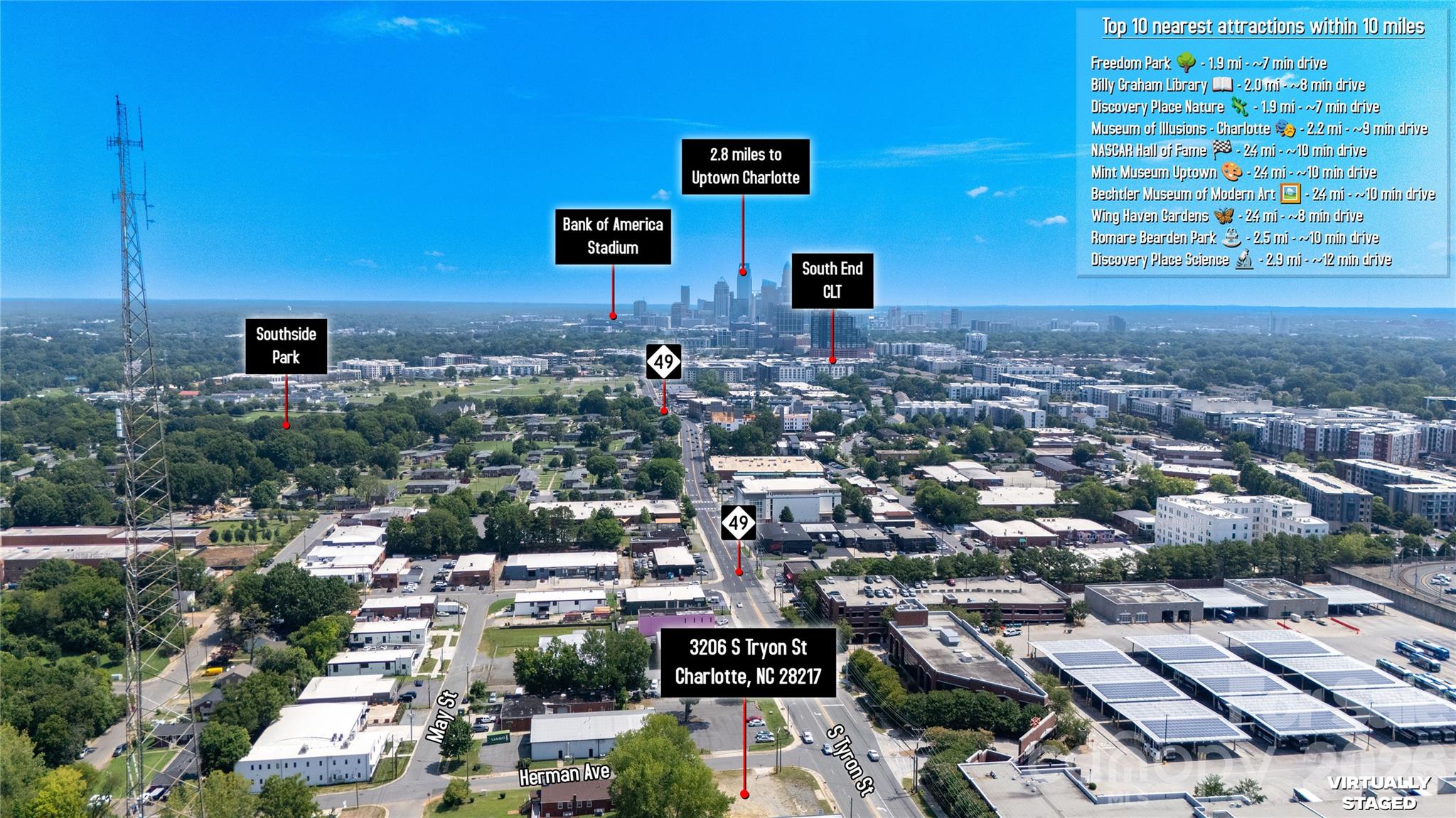 3206 S Tryon St, Charlotte, NC 28217